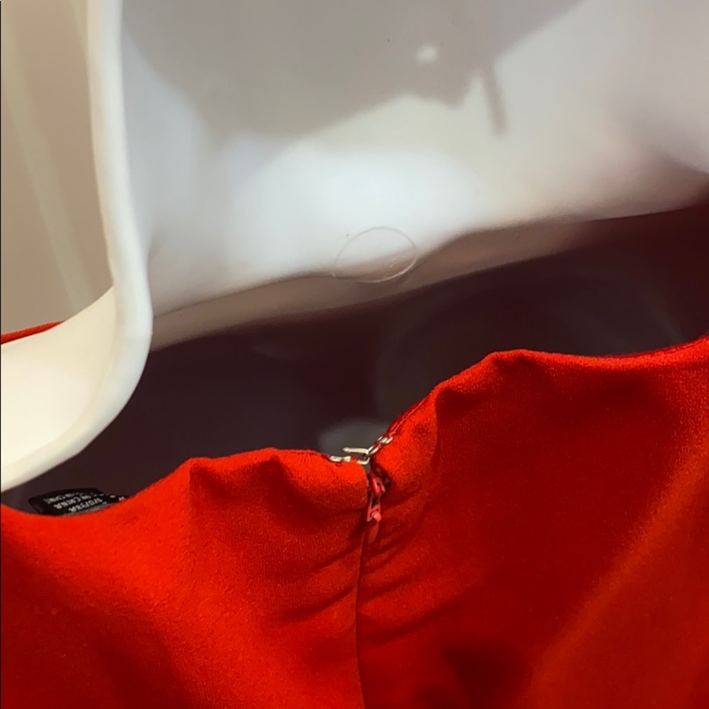 Forever 21 bright red dress sz L nwt $25 nice - Picture 6 of 10